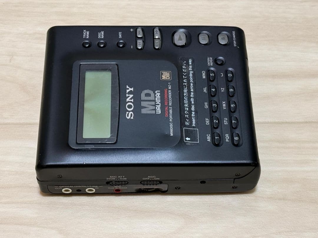 SONY MZ-1 ポータブルMDプレーヤー SONY MD WALKMAN