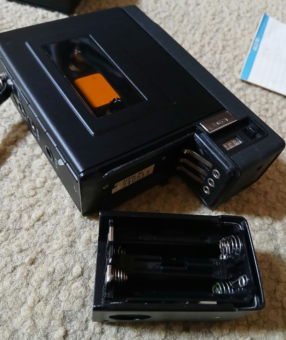 昭和レトロ　SONYカセットコーダーTC-1000/1000B &　TCM-7