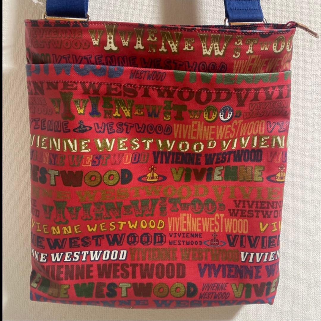 f*t様 【美品】ロゴプリントが特徴的Vivienne Westwood ショル