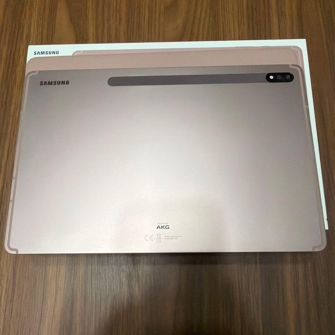 Galaxy Tab S7+ ピンク 本体+純正ケース+高速SD256GBセット