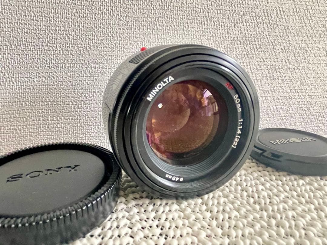 MINOLTA AF 50mm F1.4 レンズ