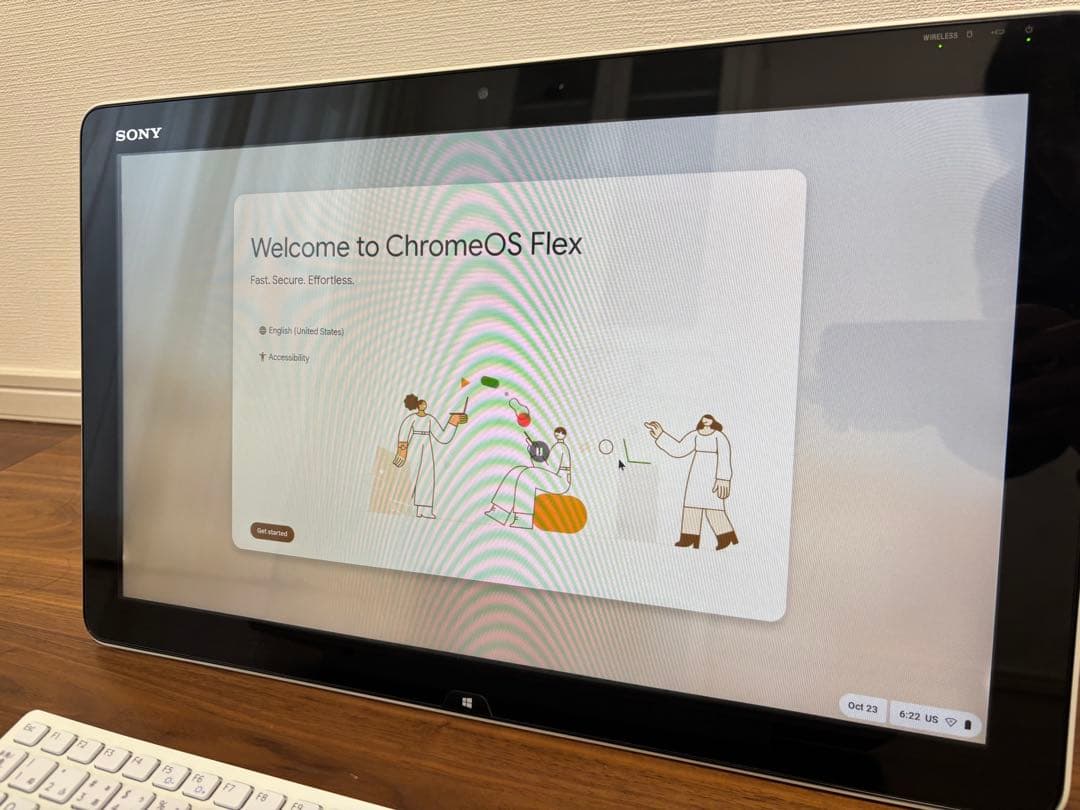 希少　SONY製 VAIO SVJ2022AJ Chromebook化済み