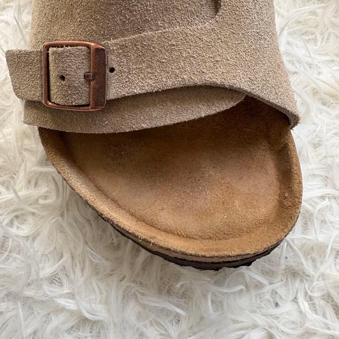 【26.0cm】ビルケンシュトック　チューリッヒ　カーキ　スウェード