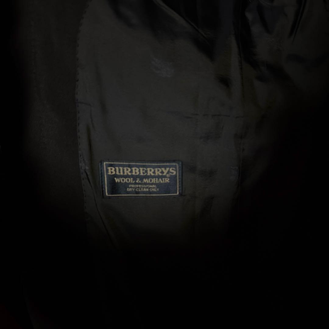 バーバリー テーラードジャケット ネイビー 紺ブレ 金ボタン A4