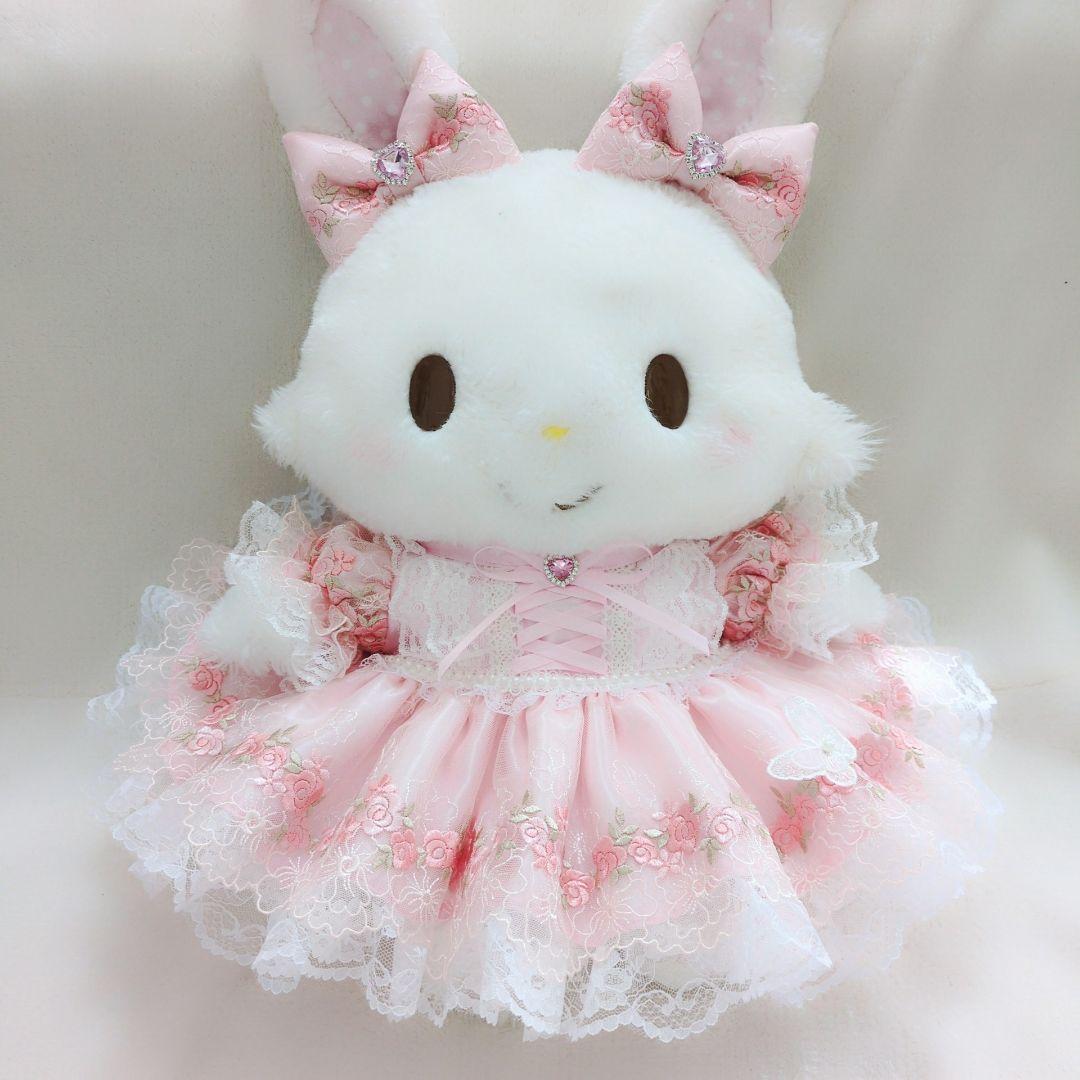 ウィッシュミーメルコスチューム　メルメルドール　小薔薇のピンク系コス　1486