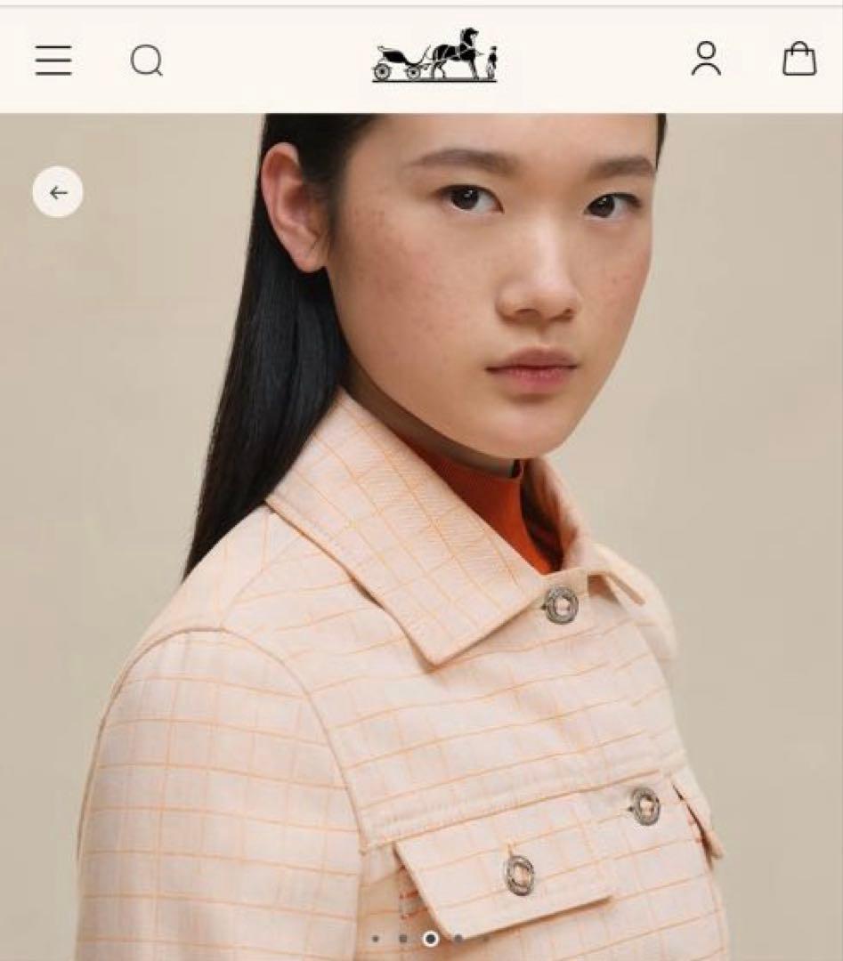 エルメス34デニムジャケット