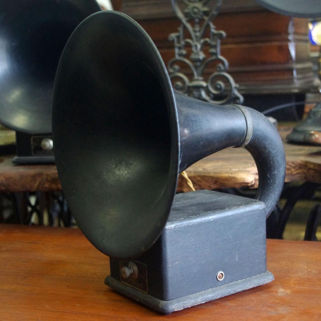 ヴィンテージ ホーンスピーカー 米国 DICTOGRAPH製 ラジオ SP-01