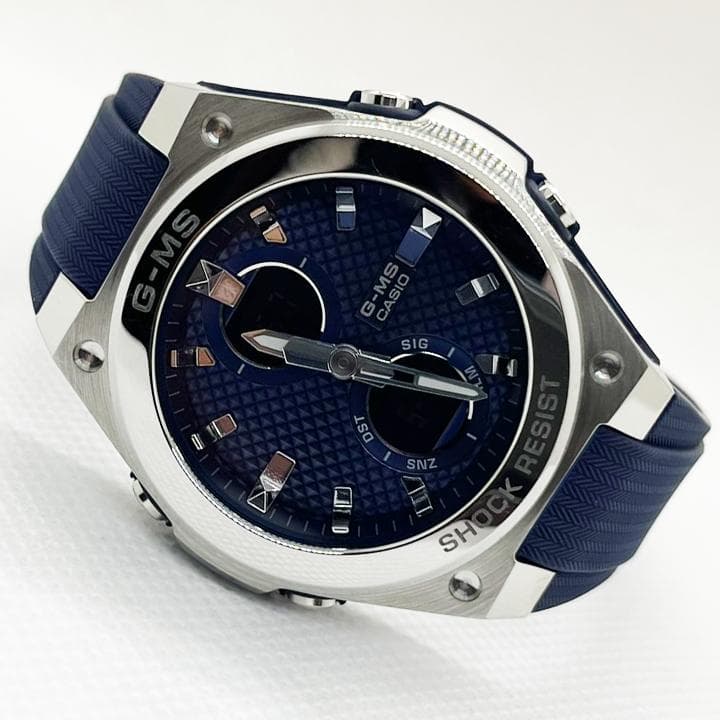 カシオ BABY-G ジーミズ G-MS アラクロ ネイビー MSG-C100