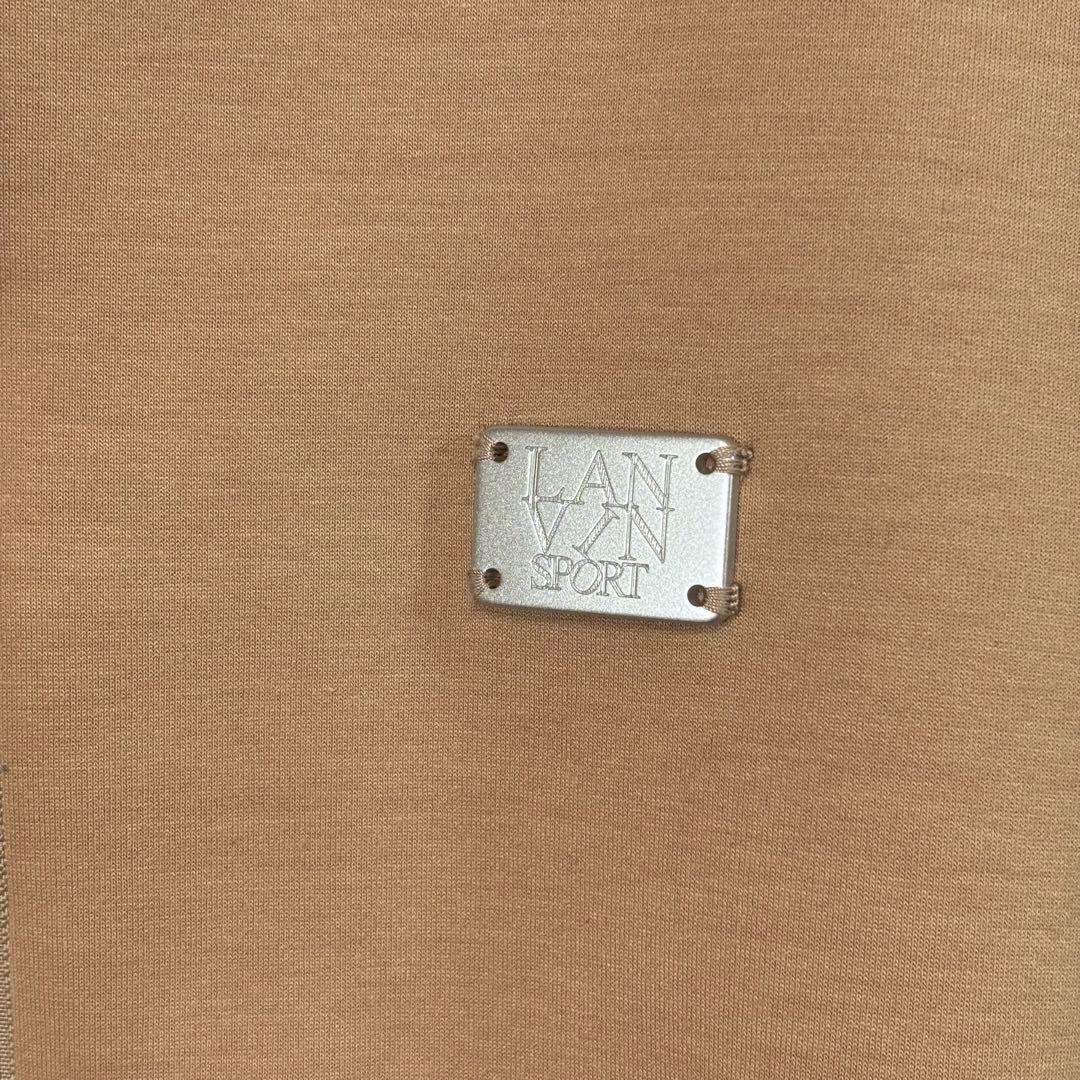 ランバンスポール 25周年モデル アウター ベスト ベージュ レディース ゴルフ