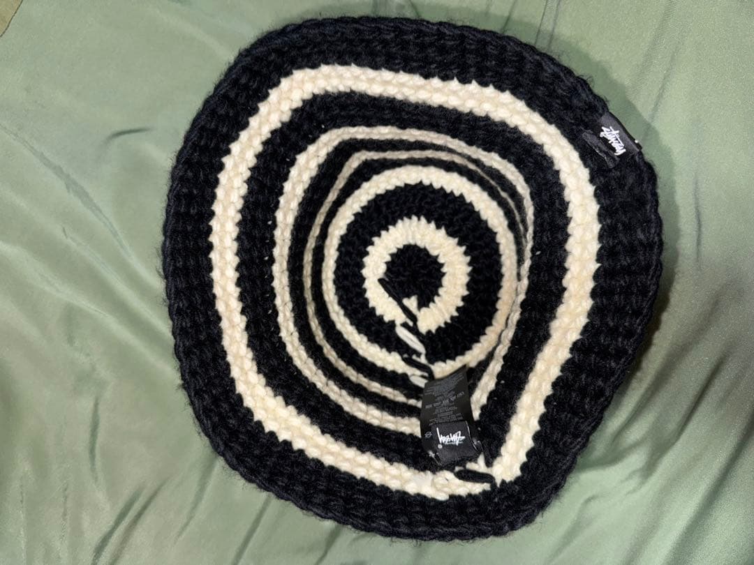 帽子 STUSSY Swirl Knit Bucket Hat