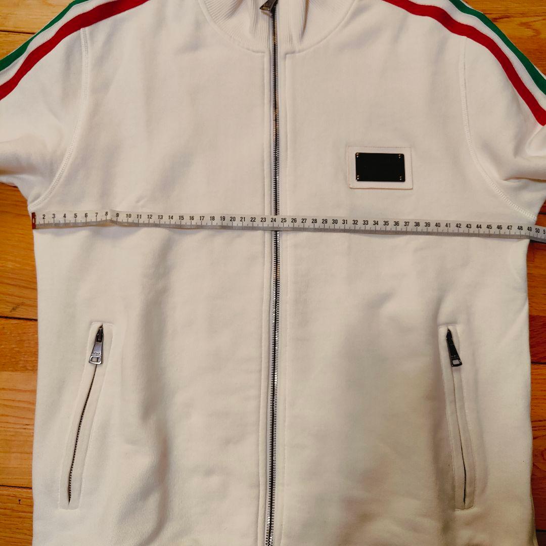 【即購入可】DOLCE & GABBANA トラックジャケット　ホワイト