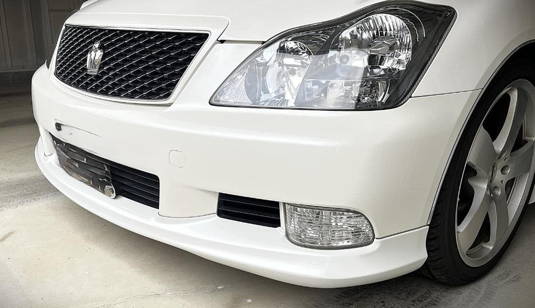 18クラウン アスリート 後期 トムス フロントスポイラー