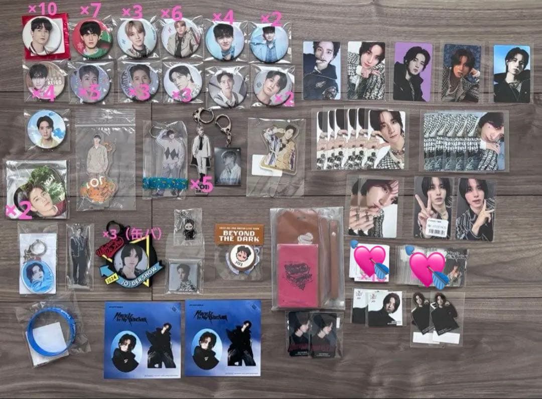 JO1 佐藤景瑚 トレカ 缶バッジ うちわ アクスタ アクキー