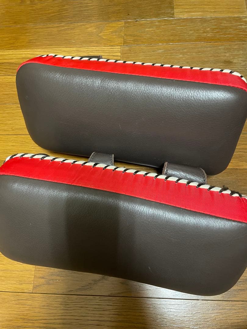 美品　K 本革製キックミット　大