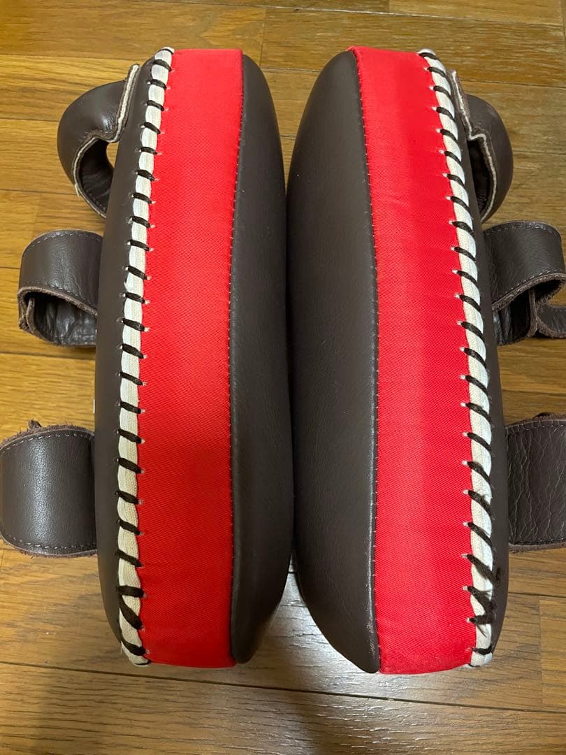 美品　K 本革製キックミット　大