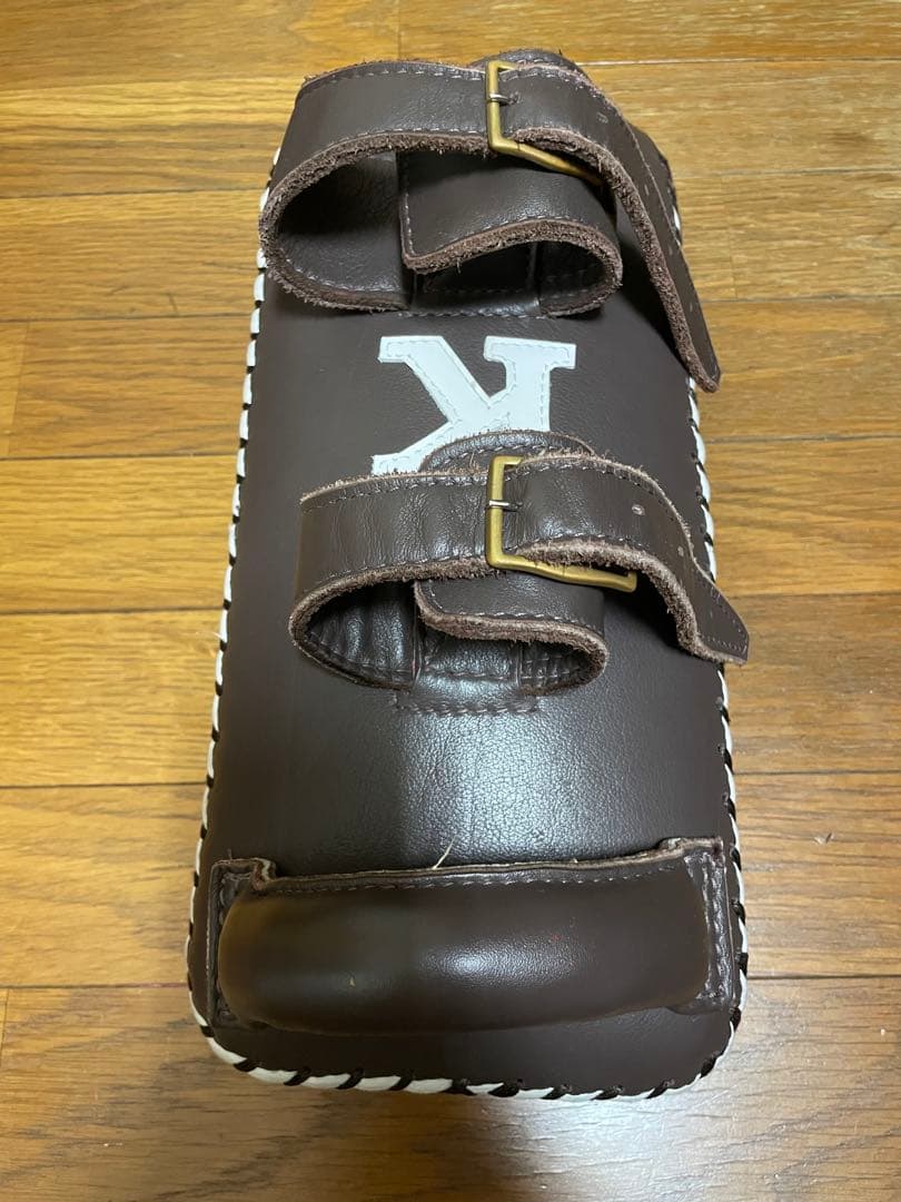 美品　K 本革製キックミット　大