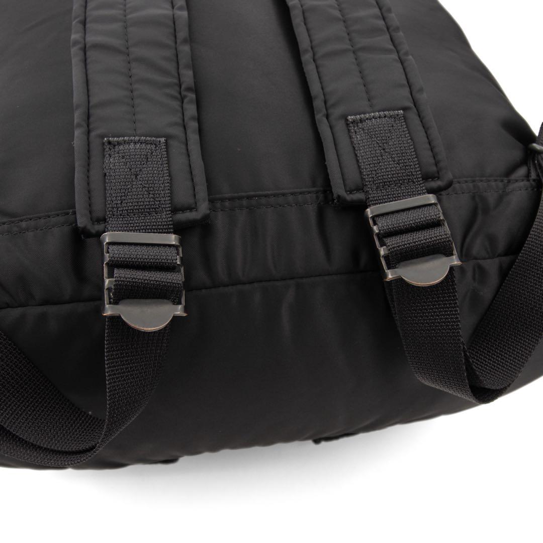 A028【美品】ポーター／タンカー　リュック　デイパック　バックパック　ブラック