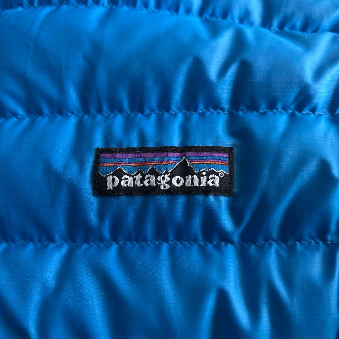 patagonia パタゴニア【S】ダウンセーター ダウンジャケット ブルー 青