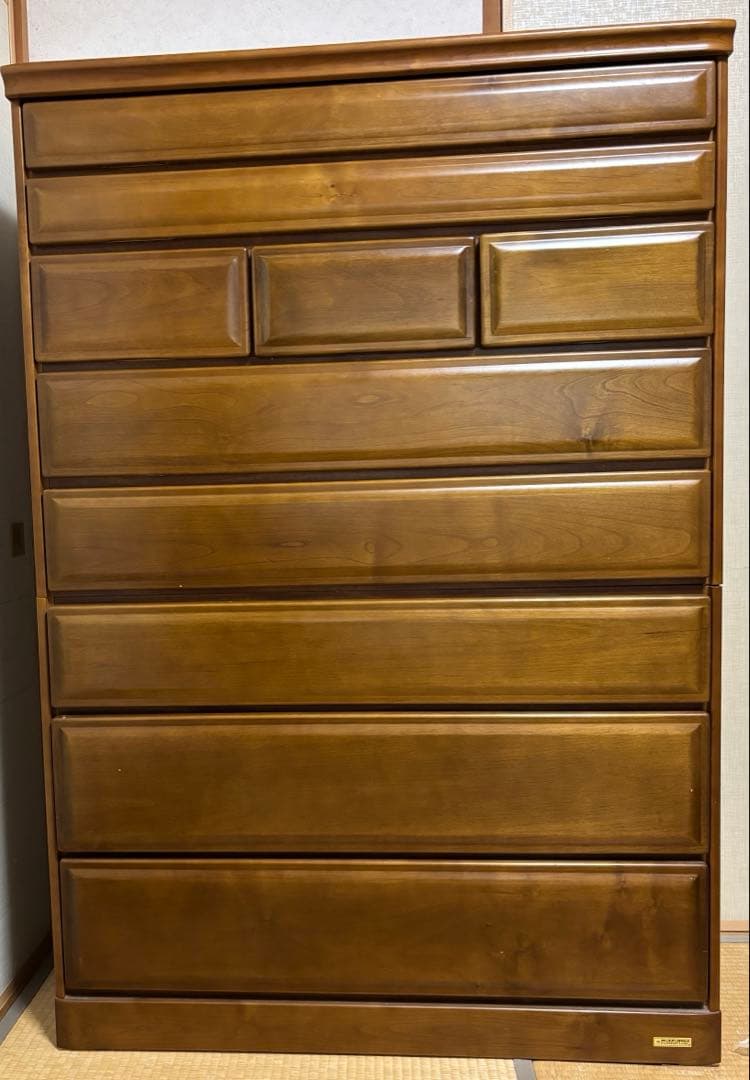 最終値下げ‼︎ 処分！【たのメル便発送】 天然木 整理タンス 和ダンス