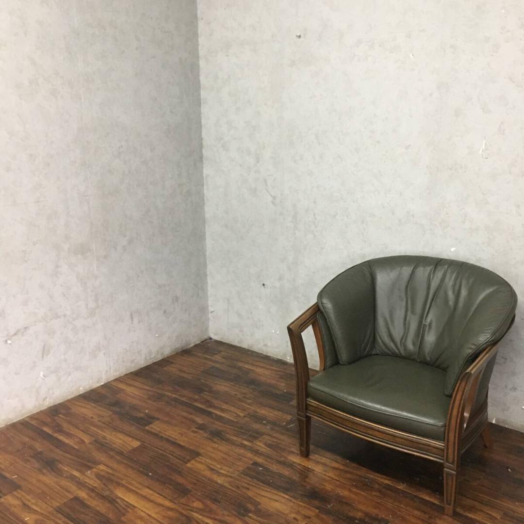 maruni マルニ 地中海ロイヤル  シャルル 1人掛けソファ 本革