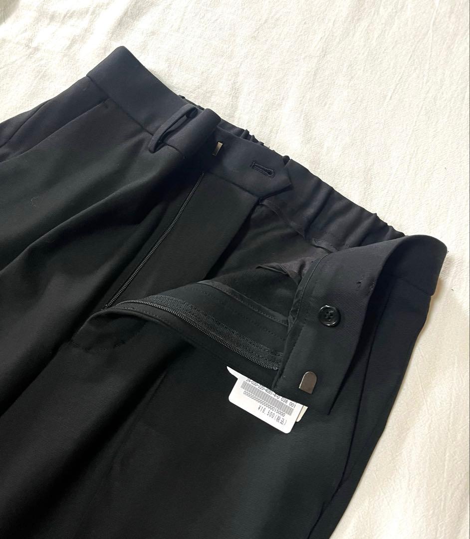 フレームワーク　裏起毛フレアーパンツ　ブラック　38 新品未使用