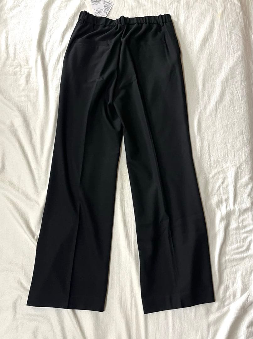 フレームワーク　裏起毛フレアーパンツ　ブラック　38 新品未使用