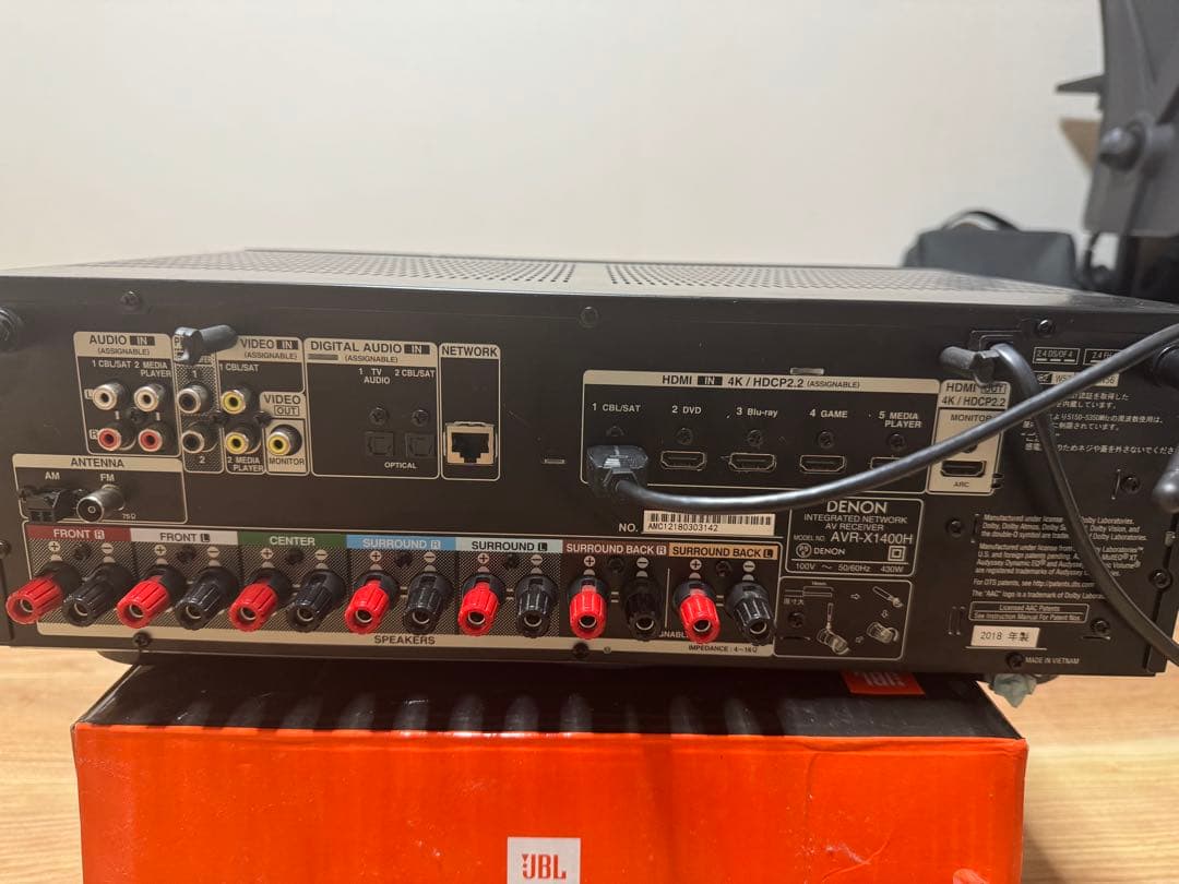 DENON AVアンプ X1400H