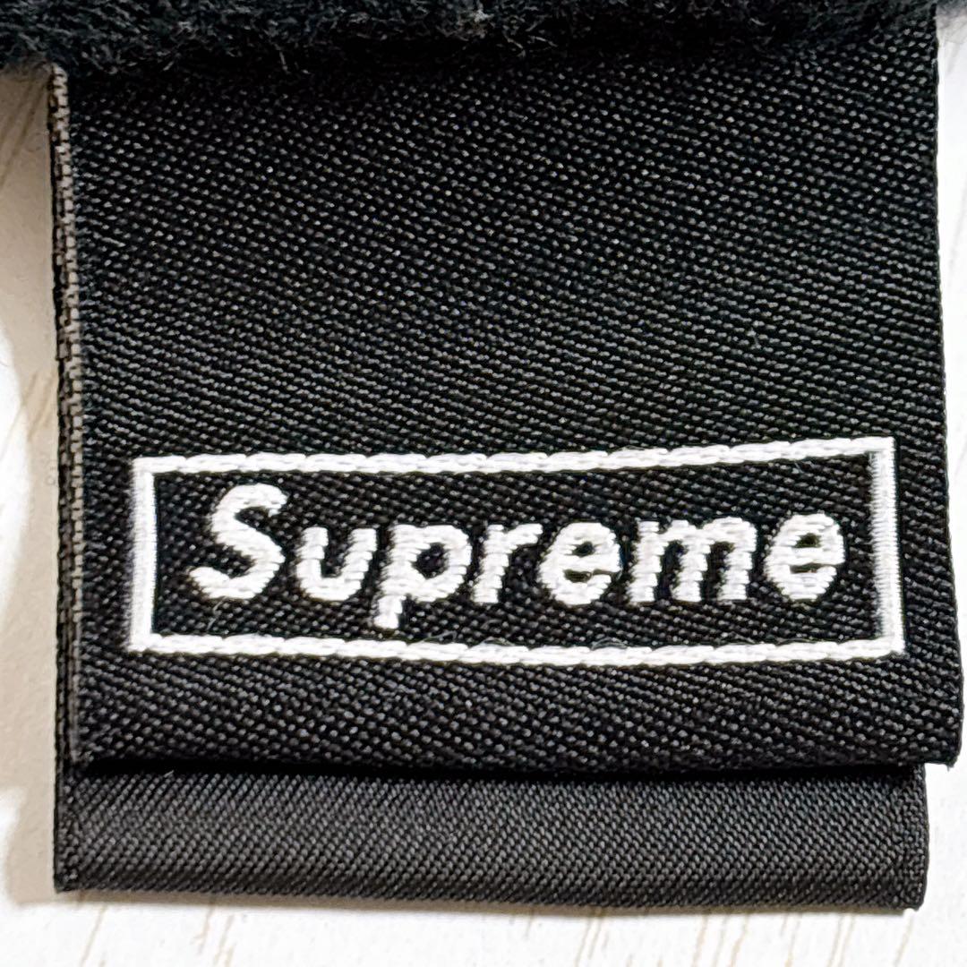 Supreme NEW ERA ニット帽　ビーニー　Sロゴ　ブラック　黒　雪