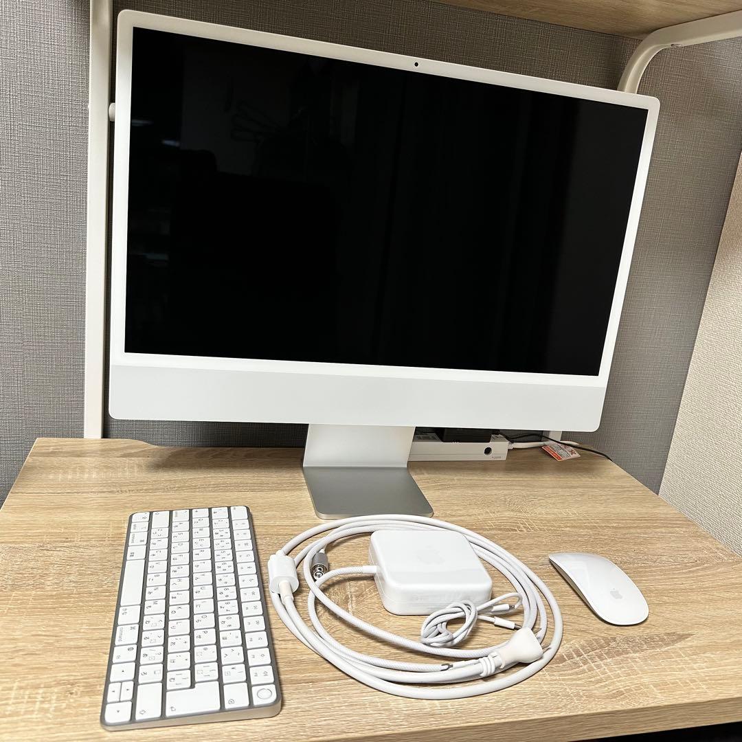 【美品】iMac 24インチ 16GB 512SSD