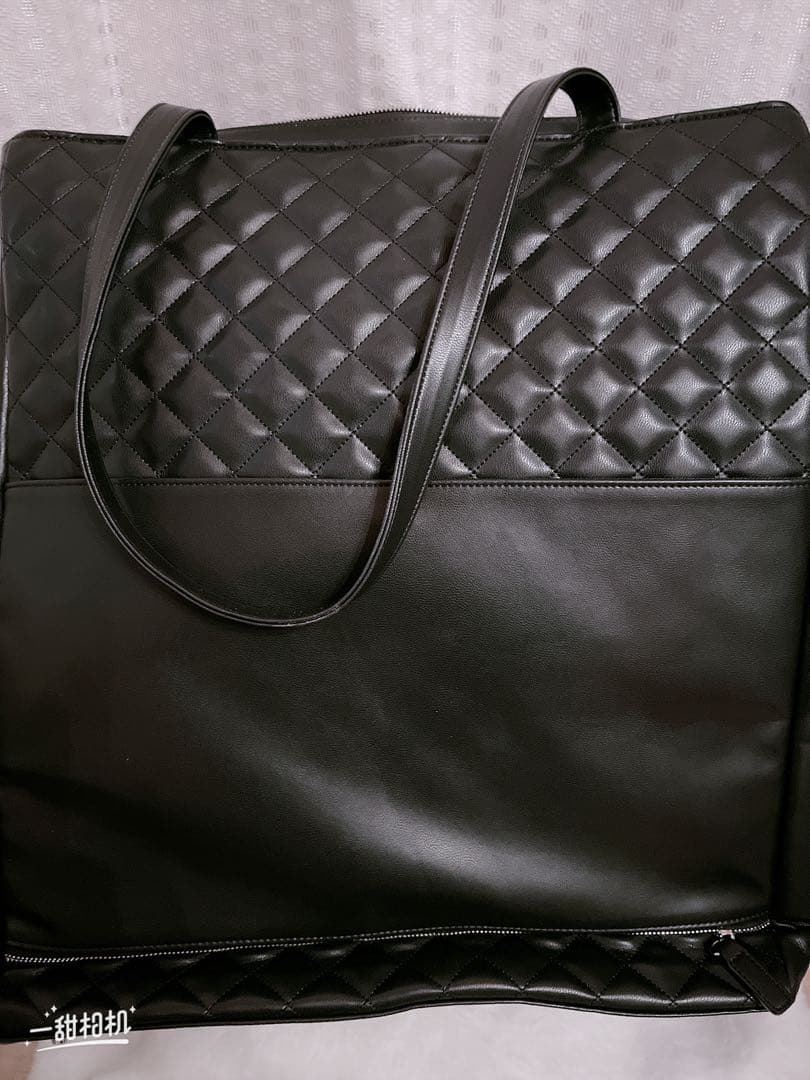 ダーリッチ DDキルティングマルチレザートートバッグ ブラック