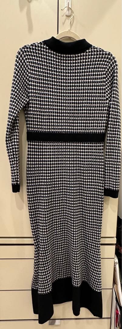 Buckingham Houndstooth Knit Dress ハリプ