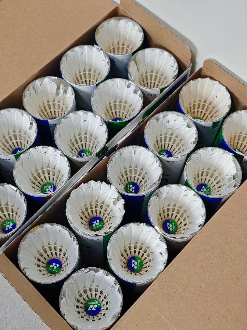 中古ヨネックスバドミントンシャトル260球