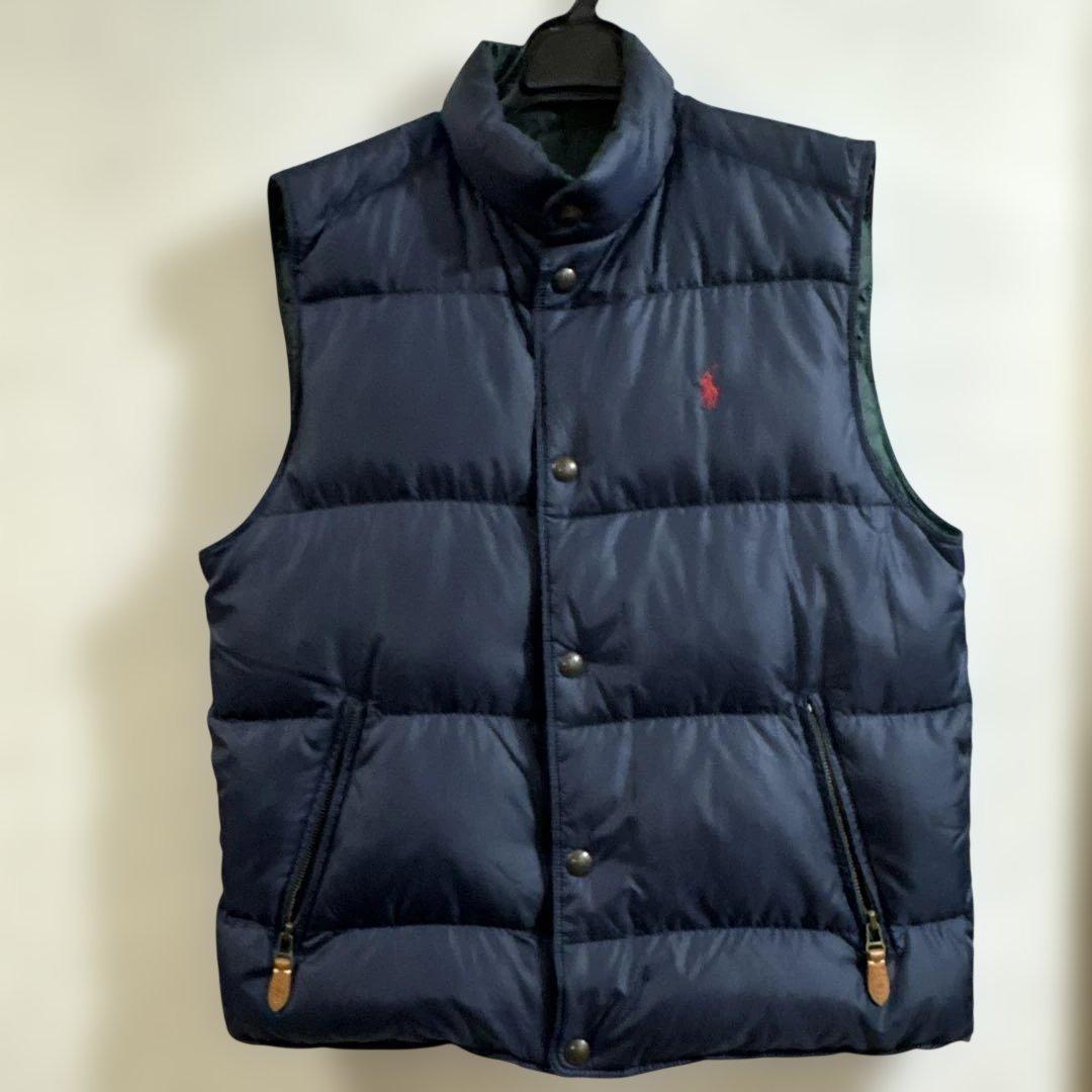ラルフローレン ダウンベスト リバーシブル ヴィンテージ 90s