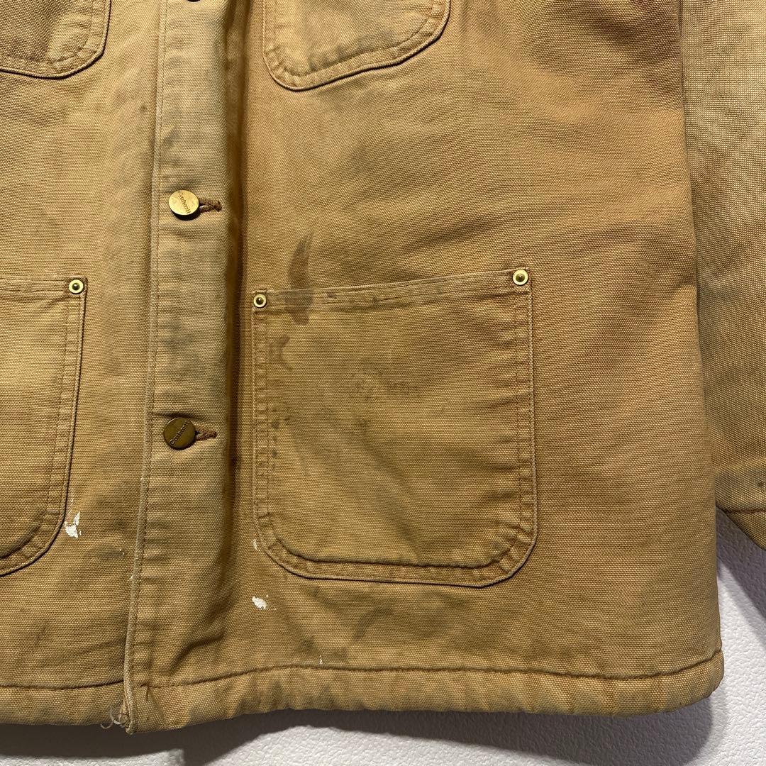 き*き様 Carhartt C01 BRN ミシガン チョアコート ダック ジャ