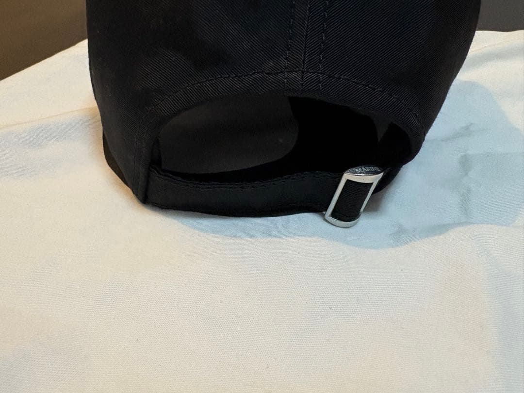 MARINE SERRE ブラックキャップ 収納袋付き