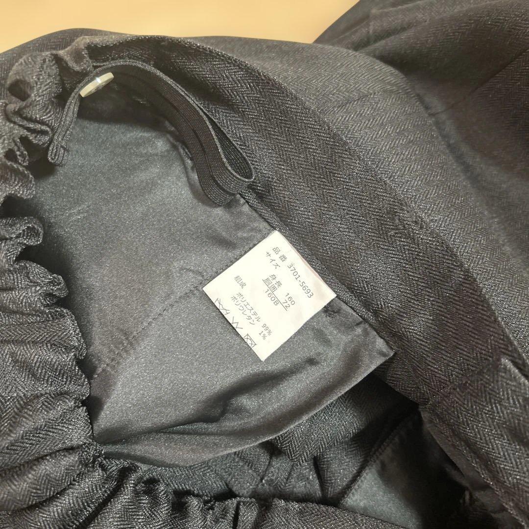 美品　JFA サムライブルー　スーツ　SAMURAI BLUE 160B　卒業式