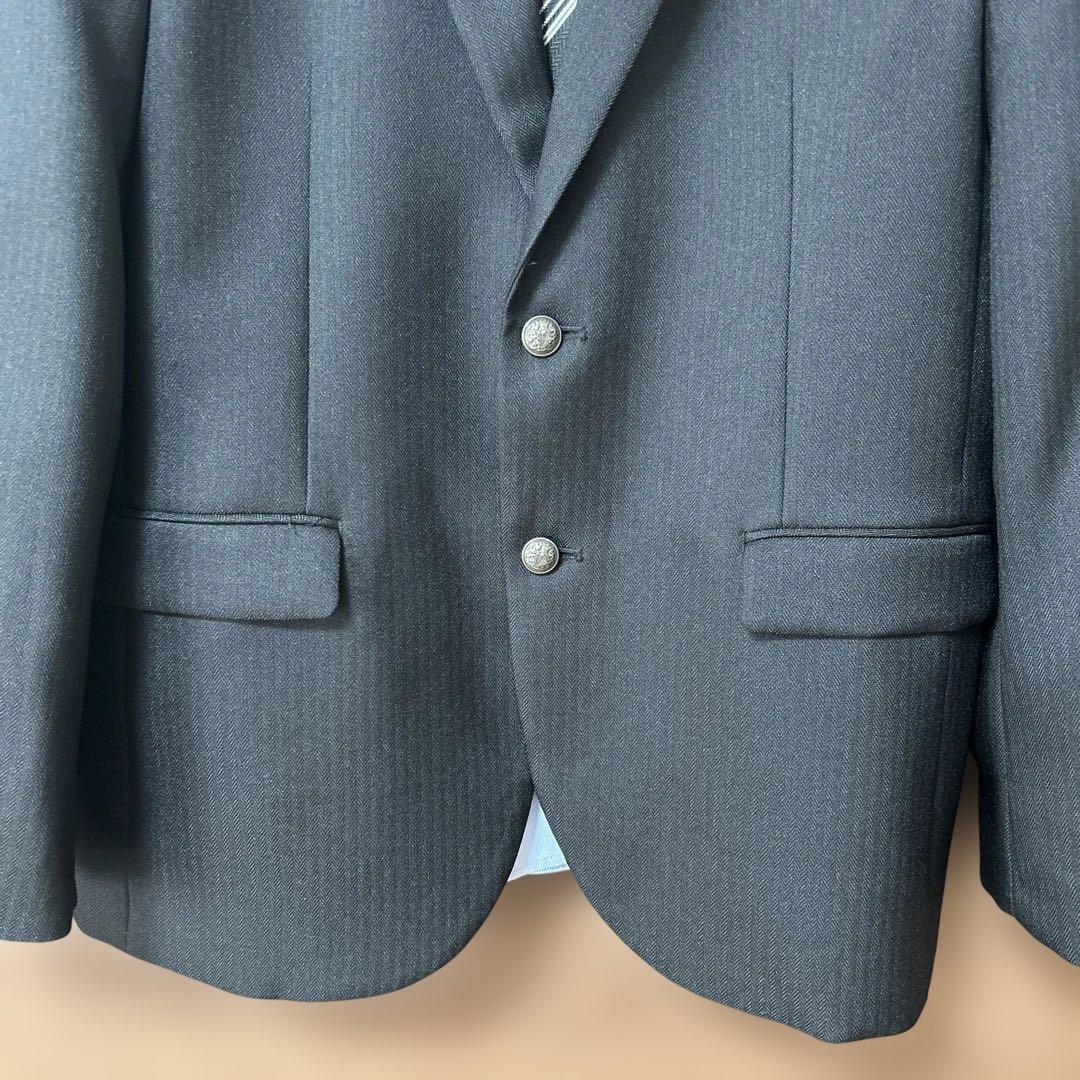 美品　JFA サムライブルー　スーツ　SAMURAI BLUE 160B　卒業式