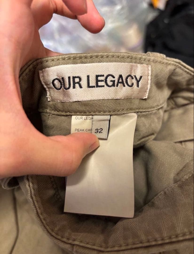 S*i様 OUR LEGACY PEAK CARGO UNIFORM OLIVE