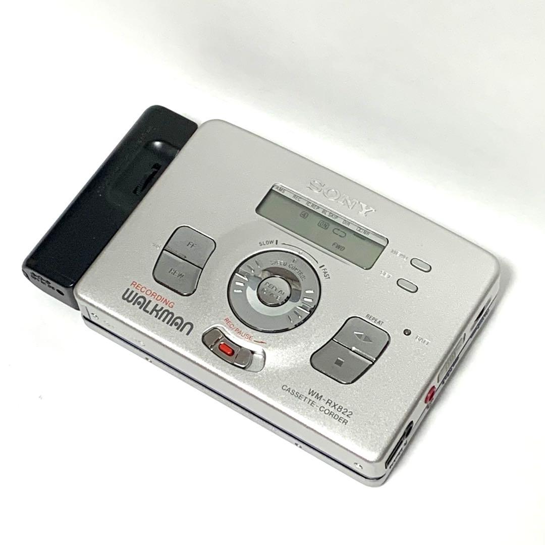 【整備品】SONY WALKMAN カセットウォークマン WM-RX822