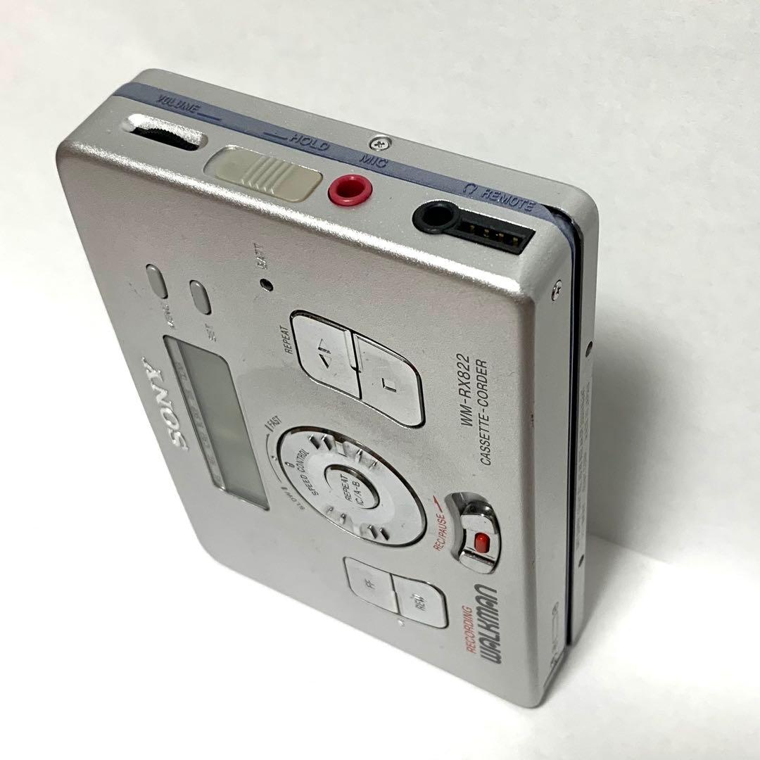 【整備品】SONY WALKMAN カセットウォークマン WM-RX822