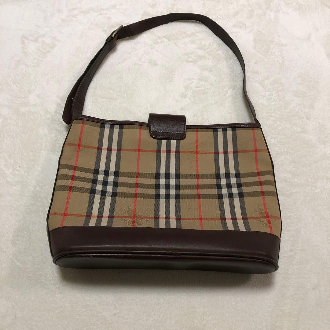 Burberry チェック柄　ショルダーバッグ