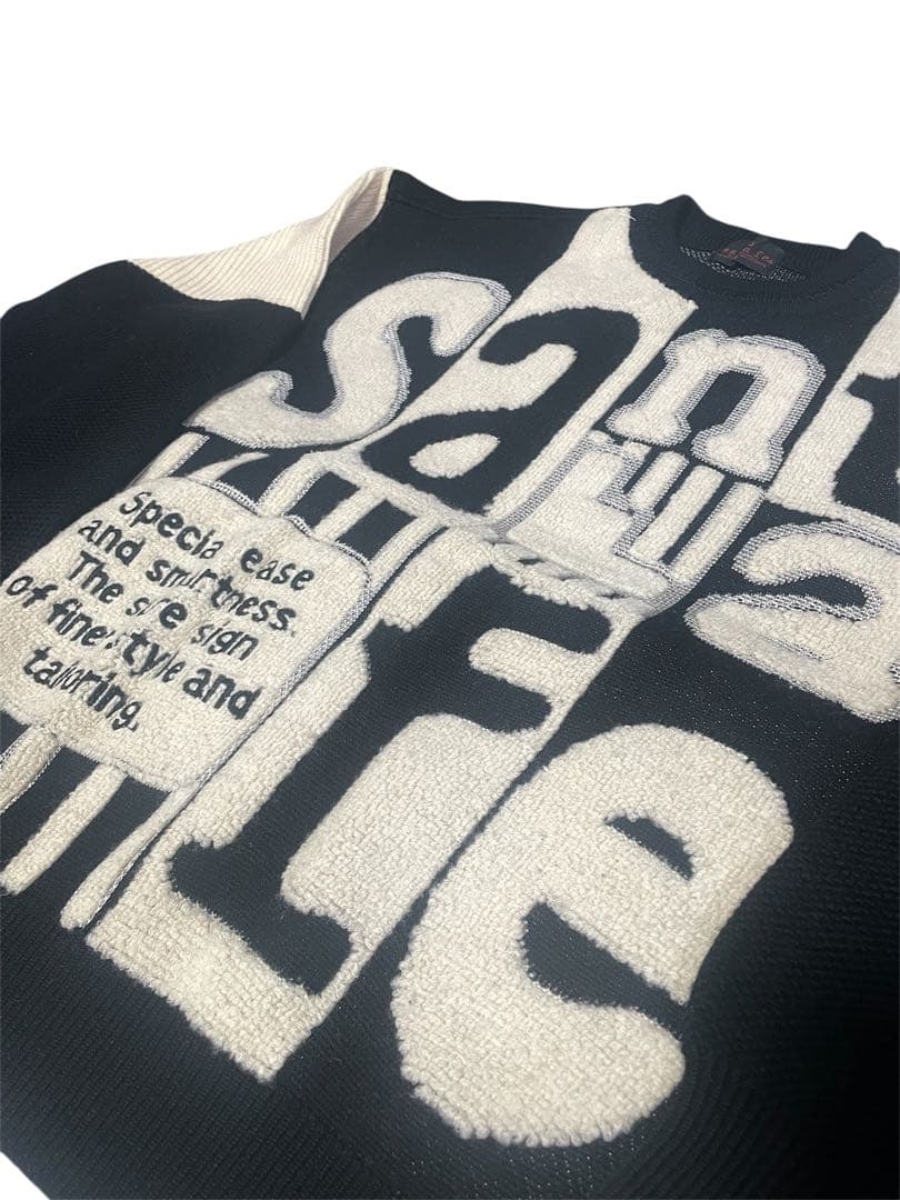 SANTAfé サンタフェ　グラフィックニットトレーナー size 03