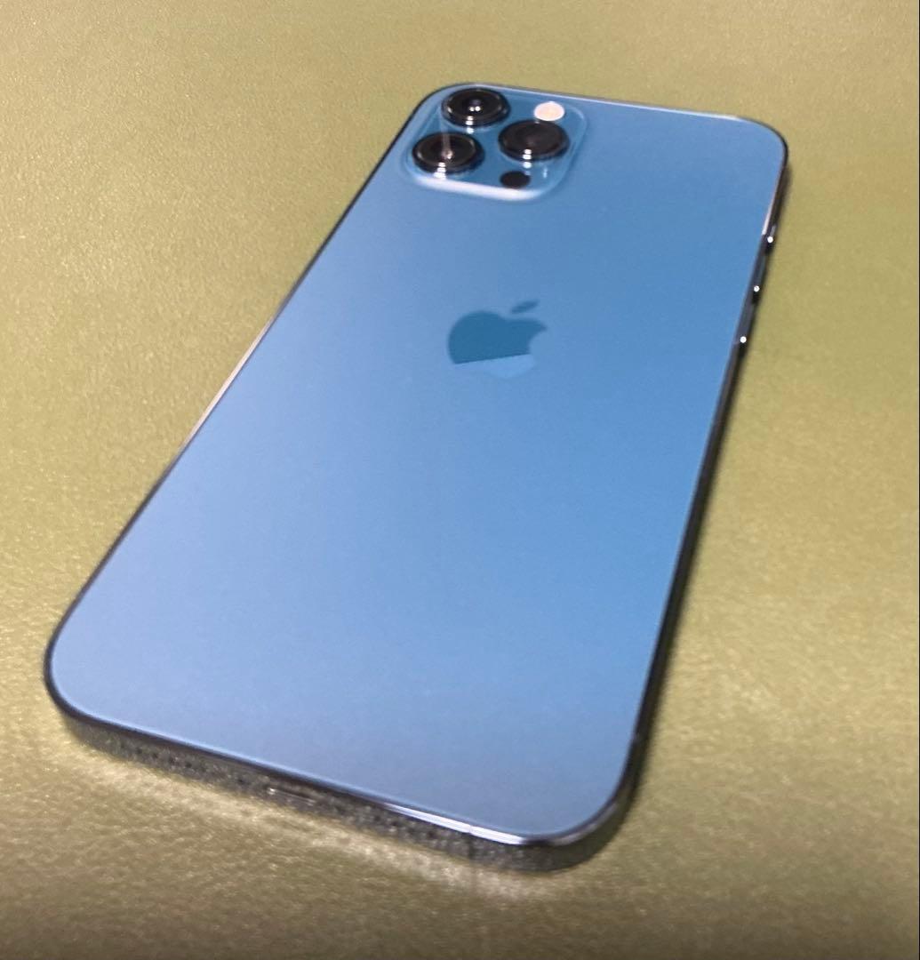 Apple iPhone 12 Pro Maxパシフィックブルー 本体