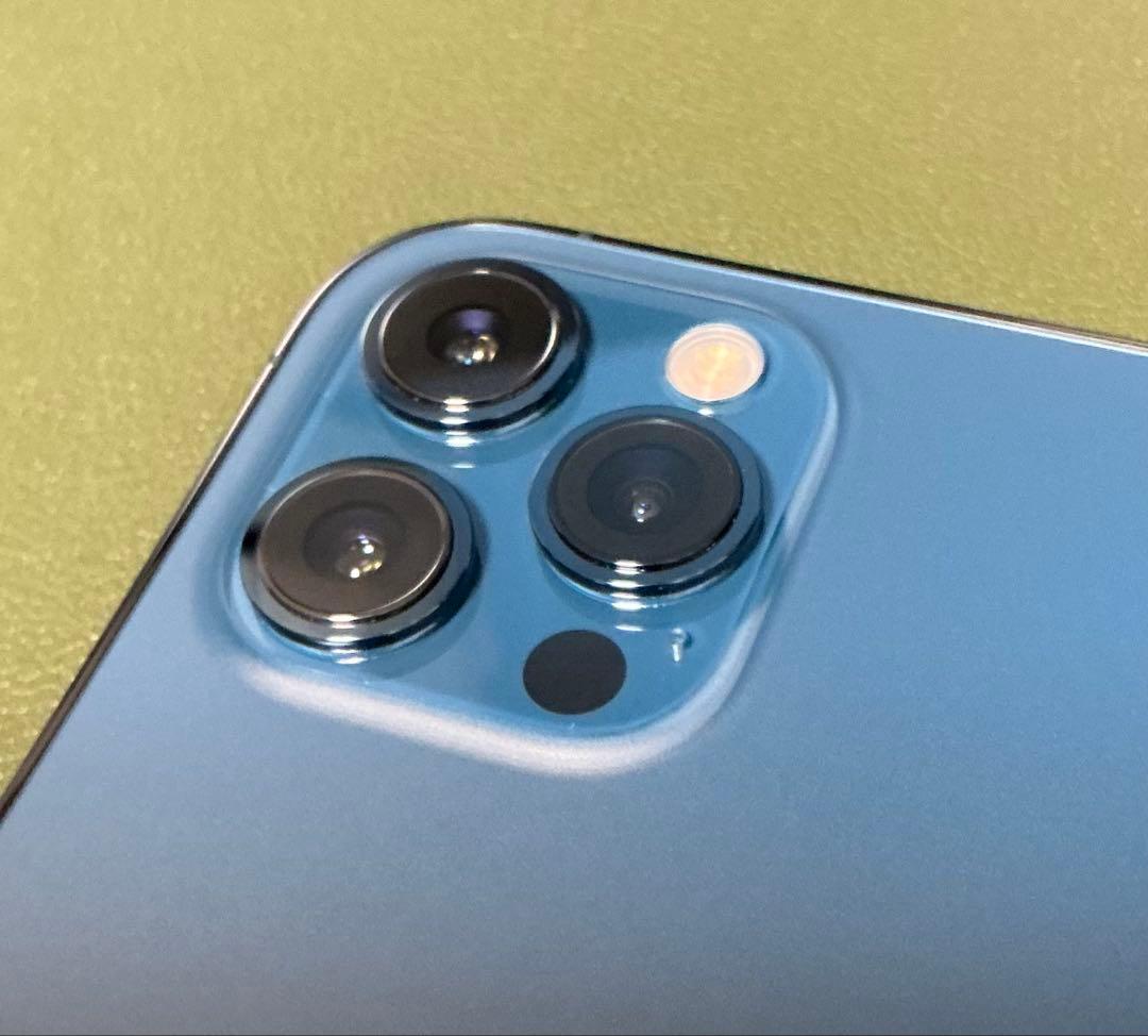 Apple iPhone 12 Pro Maxパシフィックブルー 本体