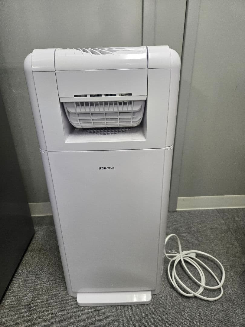 22年製　アイリスオーヤマ　IJDC-K80-W サーキュレーター衣類乾燥除湿機