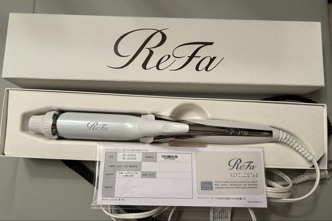 リファ Refa カール アイロン 32mm 32ミリ ホワイト