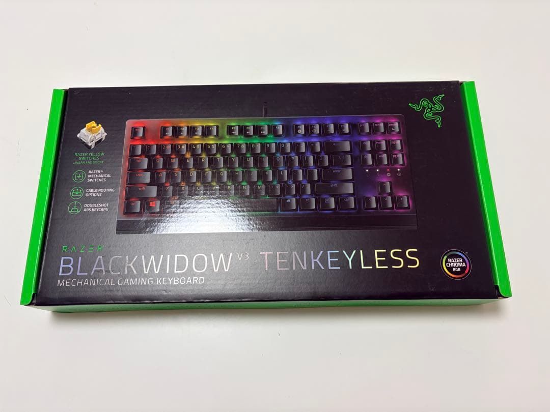 Razer ゲーミングキーボード BlackWidow V3