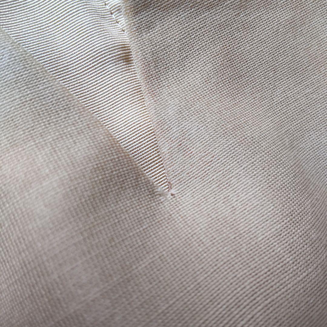 未使用 エブール ライトシルクウール キャミワンピース プリーツ ロングベージュ