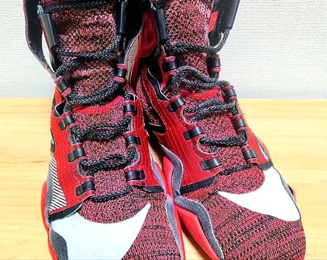 ナイキ ボクシングシューズ ハイパーKO2 赤 27cm／HyperKO