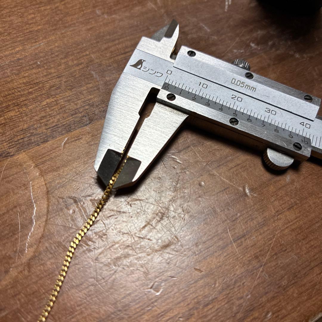 k18 18金 ネックレス 延長10cm